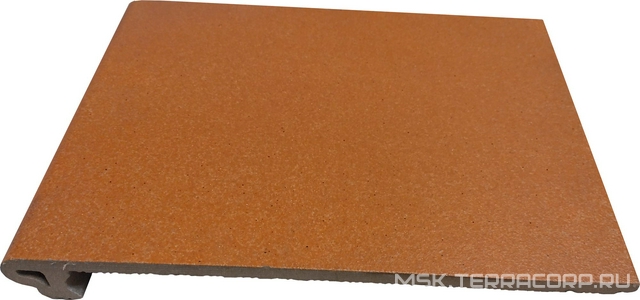 Керамогранит для пола Domus Linea monoplatten Klinker Gradino Ocra 26x35 Коричневый DGKKOC