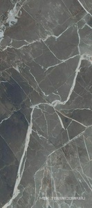 Керамогранит для пола и стены Florim Stones & More 2.0 Stone Calacatta Black Glossy  ZZ 80x180 756204