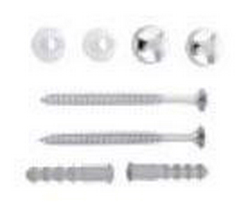 Крепления к полу для унитаза / биде, (цв. хром), GSI ZZ GSI Универсал FISVBC