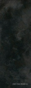 Керамогранит для пола и стены Laminam Rus Ossido  Nero 5,6 100x300 LAMF007032