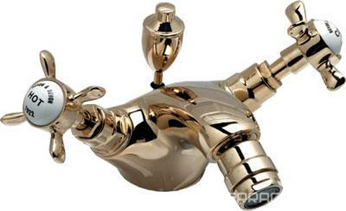 Смеситель для биде, на 1 отв. с д/к, (латунь)  ZZ Devon & Devon Antique ADA20