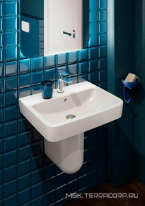 Полупьедестал, (цв. 01 белый),  ZZ Villeroy & Boch O.Novo 52660001