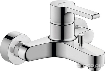 Смеситель Duravit B.2 B25230000010 для ванны с душем| 21x12x16