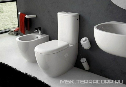 Биде напольное 36х52см, крепёж в компл., (цв. белый),  ZZ ArtСeram File 2.0 FLB002 01; 30