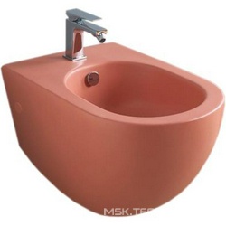 Биде подвесное ArtCeram File 2.0 FLB001 rosso corallo| 36x33x52