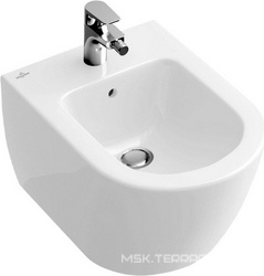 Биде подвесное Villeroy & Boch Subway 2.0 5400 00 01 alpin| 37x36x56