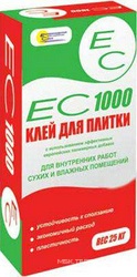 Клей д/плитки ЕС 1000, 25кгZZ ( под заказ кратно поддонам)