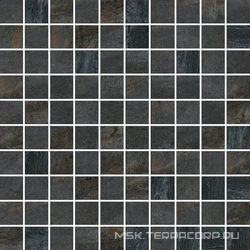 Mosaico Black (3x3) Mat ZZ 30x30 