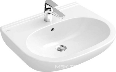 Раковина Villeroy & Boch O'Novo 5160 55 01 alpin| 55x18x45