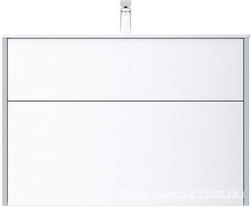 Тумба AM.PM Spirit 2.1, 100 см (M71AFXX1002WG) белый лак100 см подвесная, 2 ящика, цв.белый, БЕЗ раковины M70AWCC1002WG, ZZ AMPM Spirit 2.0 M71AFXX1002WG