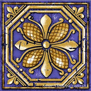 Декор FreeLite Decor Флора Вставка  7x7 XX 89549