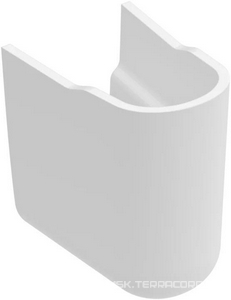 Полупьедестал, крепёж в компл., (цв. 01 white),  KL Villeroy & Boch Subway 2.0 72640001