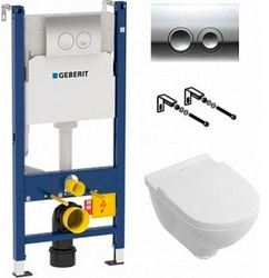 Комплект  Унитаз подвесной Villeroy & Boch O'Novo 5660 H1R1 alpin| 56x36x35