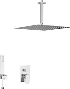 Душевой комплект D&K Bayern.Liszt DA1515801A19 С ВНУТРЕННЕЙ ЧАСТЬЮ, хром, ZZ D&K Bayern.Furth DA1515801A19