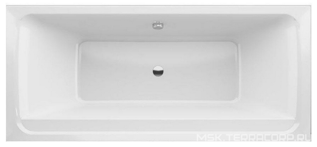 Ванна 170х75см, без ножек/рамы, панелей, слива-перелива, (акрил цв.белый),  ZZ Alba Spa Barselona 2.0 ВПР0320200100