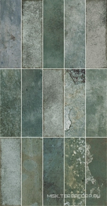 Керамическая плитка для стены Pamesa Pre.Artsquare Pre.ARTSQUARE Aqua ( аналог n152056 )  31,6x60 002.655.0498.11352