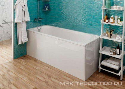 Ванна прямоугольная 165x70xh45см, без панели и каркаса, (акрил цв.белый), Kasandra ZZ Vagnerplast kasandra VPBA165KAS2X-04