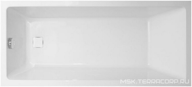 Ванна прямоугольная 150x70xh45см, без панели и каркаса, (акрил цв.белый), Сavallo ZZ Vagnerplast cavallo VPBA157CAV2X-04