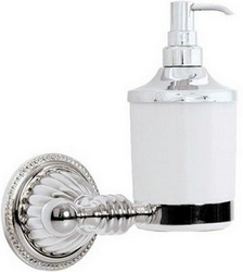 Дозатор жидкого мыла , подвесной, крепеж в комплекте, хром ZZ Boheme Hermitage 10397