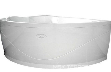 Ванна акриловая "Алари", 1680х1200x500 мм, левая, смеситель/излив Бриз/Ниагара, фронт.панель, каркас и слив-перелив в компл., белая XX