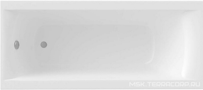 Ванна 1800x800xh455мм, без панели, слива-перелива, ножки в компл., литой мрамор цв.белый глянец., Нью-форм ZZ Астра-Форм нейт Ванна Нью-форм 1800х800