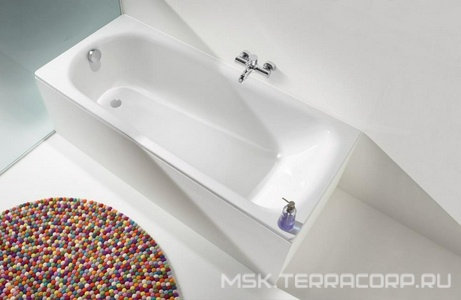 Ванна стальная "SANIFORM PLUS" 170х73 мод.375-1, цвет белый, покрытие easy clean, без комплекта ножек ном.87090 ZZ Kaldewei Saniform Plus 112 900 013 001