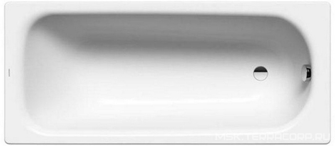 Ванна стальная "SANIFORM PLUS" 170х73 мод.375-1, цвет белый, покрытие easy clean, без комплекта ножек ном.87090 ZZ Kaldewei Saniform Plus 112 900 013 001