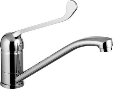 Смеситель для раковины, с локтевой рукояткой, хром ZZ Lemark Project LM4604C