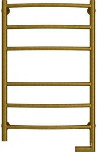 Полотенцесушитель " 2.0" 800*500 мм, Правый, комплектующие в комплекте, состаренная  бронза, ZZ Сунержа Галант 05-5201-8050