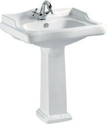 Раковина 70 см, 1 отв.для смесителя, белая, Old Italy  XX