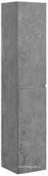 Шкаф подвесной h1700x350x350мм, 2 двери, петли справа/слева, (цв.Beton), Fine/ ZZ Vincea Norma VSC-2NF170BT