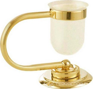 Стакан Boheme Murano 10911-G, для зубных щеток настольный, цвет золото ZZ Boheme Универсал 10911-G