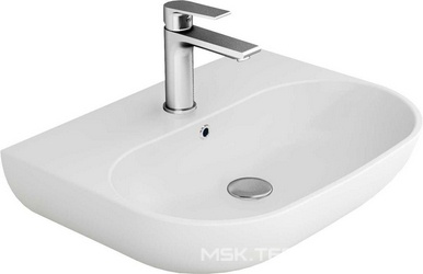 Раковина Bien Vokha MDLS055001FD1W3000 55 см, белая| 55x15x42