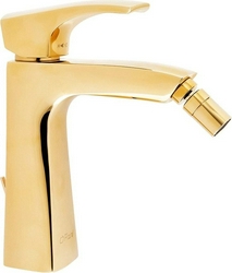 Смеситель для биде, с д/к, (цв.золото), Lady ZZ