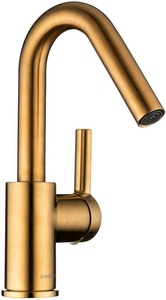Смеситель для раковины, высокий, без д/к, (цв.золото),  ZZ Swedbe Select 2712GO