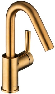 Смеситель для раковины, высокий, без д/к, (цв.золото),  ZZ Swedbe Select 2712GO