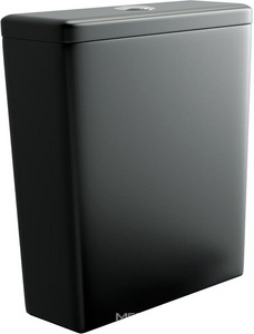 Бачок для унитаза METROPOL Rimless, двойной смыв 3/6 арматура, цвет чёрный матовый ZZ Ceramica Nova Metropol CN4001-TMB