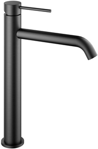 Смеситель для раковины, Высокий, без д/к, (цв.вороненая сталь),  ZZ Vincea City VBF-2C2GM