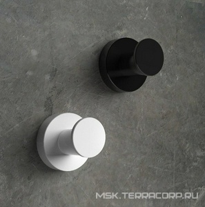 Крючок (цв.черный матовый)  ZZ Colombo Plus W4917.NM