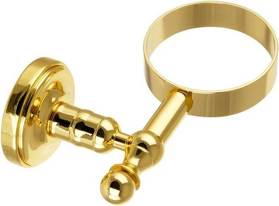 Стакан настенный, (цв.золото),  ZZ Migliore Mirella 17306