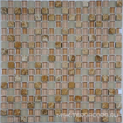 Мозаика из стекла на сетке SK10-195 ZZ 30x30