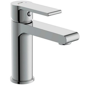 Смеситель для раковины, донный клапан click clack в комплекте, цв.хром Cersanit Brasko 63020