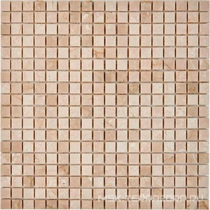 Мозаика 231 Cream marfil (чип 15x15) 30,5х30,5 Мастера Керамики Glass 231