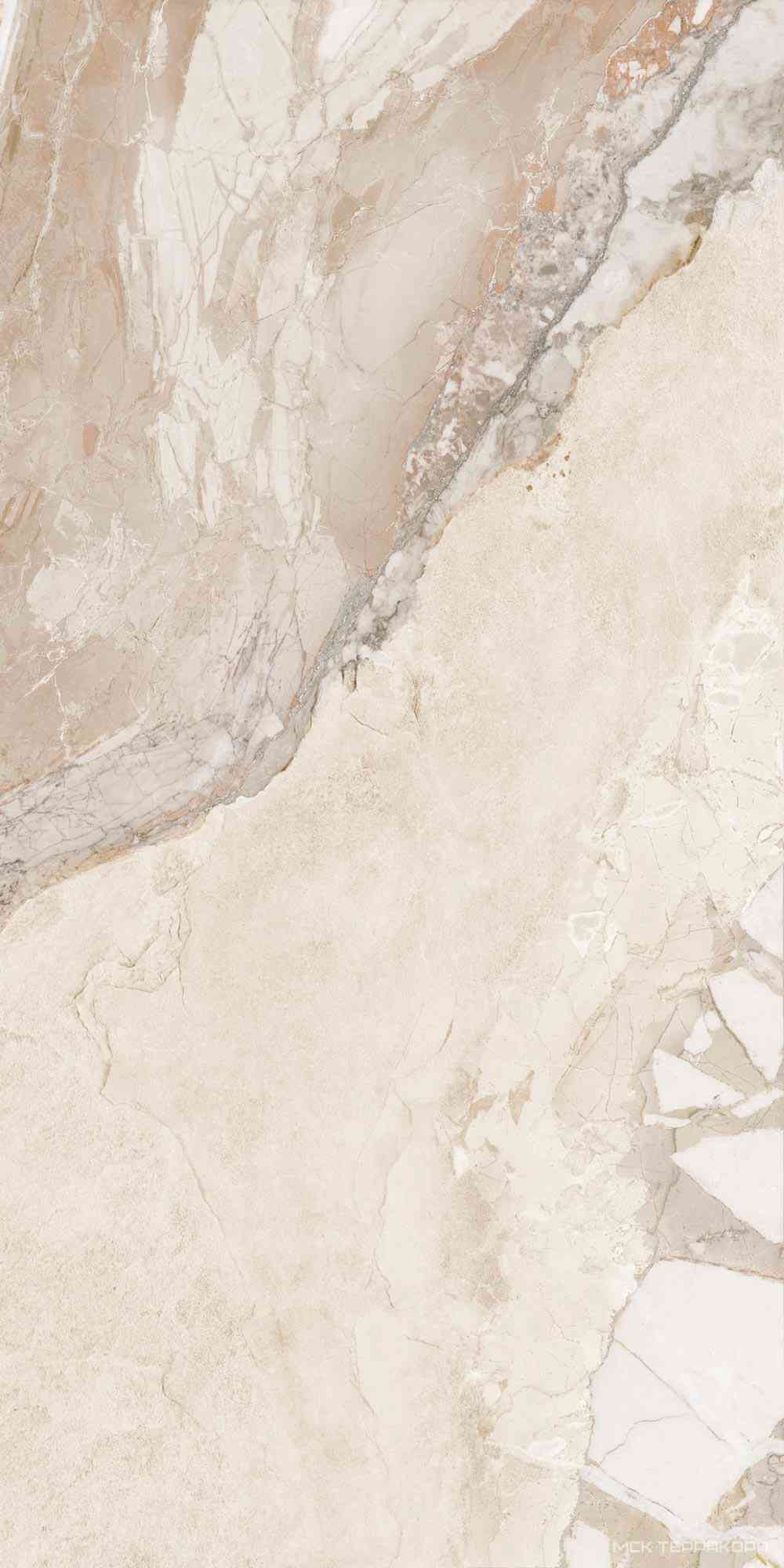 Blend almond rect nat ZZ  60x120