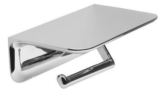 Держатель для туалетной бумаги без крышки, настенный, хром,  ZZ AMPM Sensation A30341500