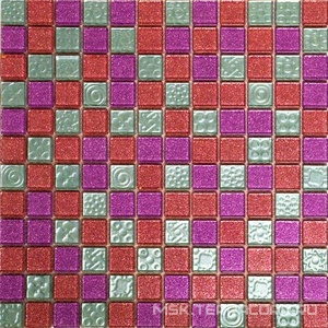 Мозаика Мастера Керамики Glass Мозаика F49.50.52 (чип 23x23) ZZ 30х30