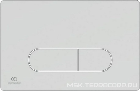 Клавиша двойного смыва, (цв.хром),  ZZ Ideal Standard Prosys Oleas R0116AA