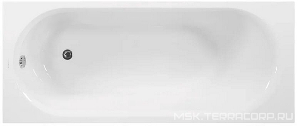 Ванна прямоугольная 175x70xh45см, без панели и каркаса, (акрил цв.белый), Kasandra ZZ