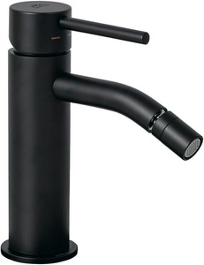 Смеситель для биде, без д/к, (цв.черный матовый),  ZZ Paffoni Light LIG131NO