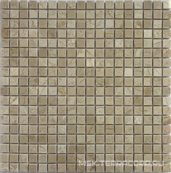 Мозаика из камня на сетке М20-245-15Р ZZ |30.5x30.5